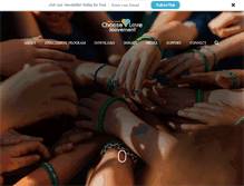 Tablet Screenshot of jesselewischooselove.org